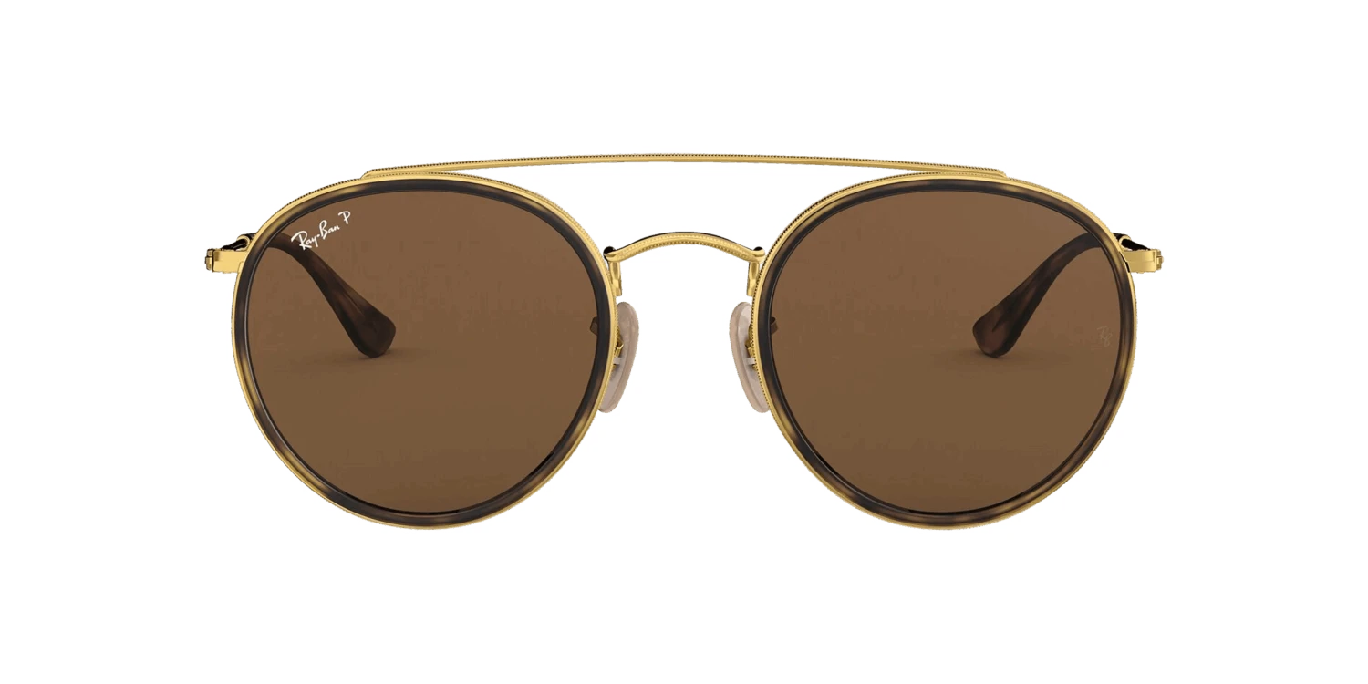 Ray-Ban Round Double Bridge RB3647N 001/57 2 Ray-Ban Round Double Bridge RB3647N 001/57 – Image 2