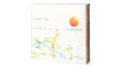 Devant -Pearl Brillen Winkel proclear 1 day 90 angle left01